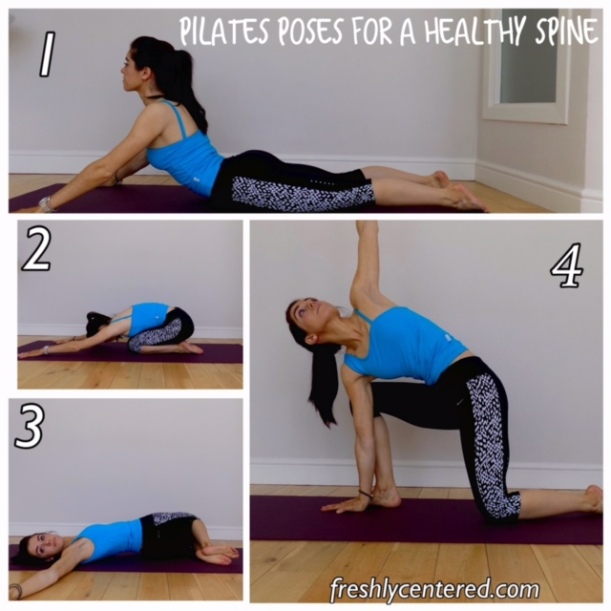 Healthy spine poses